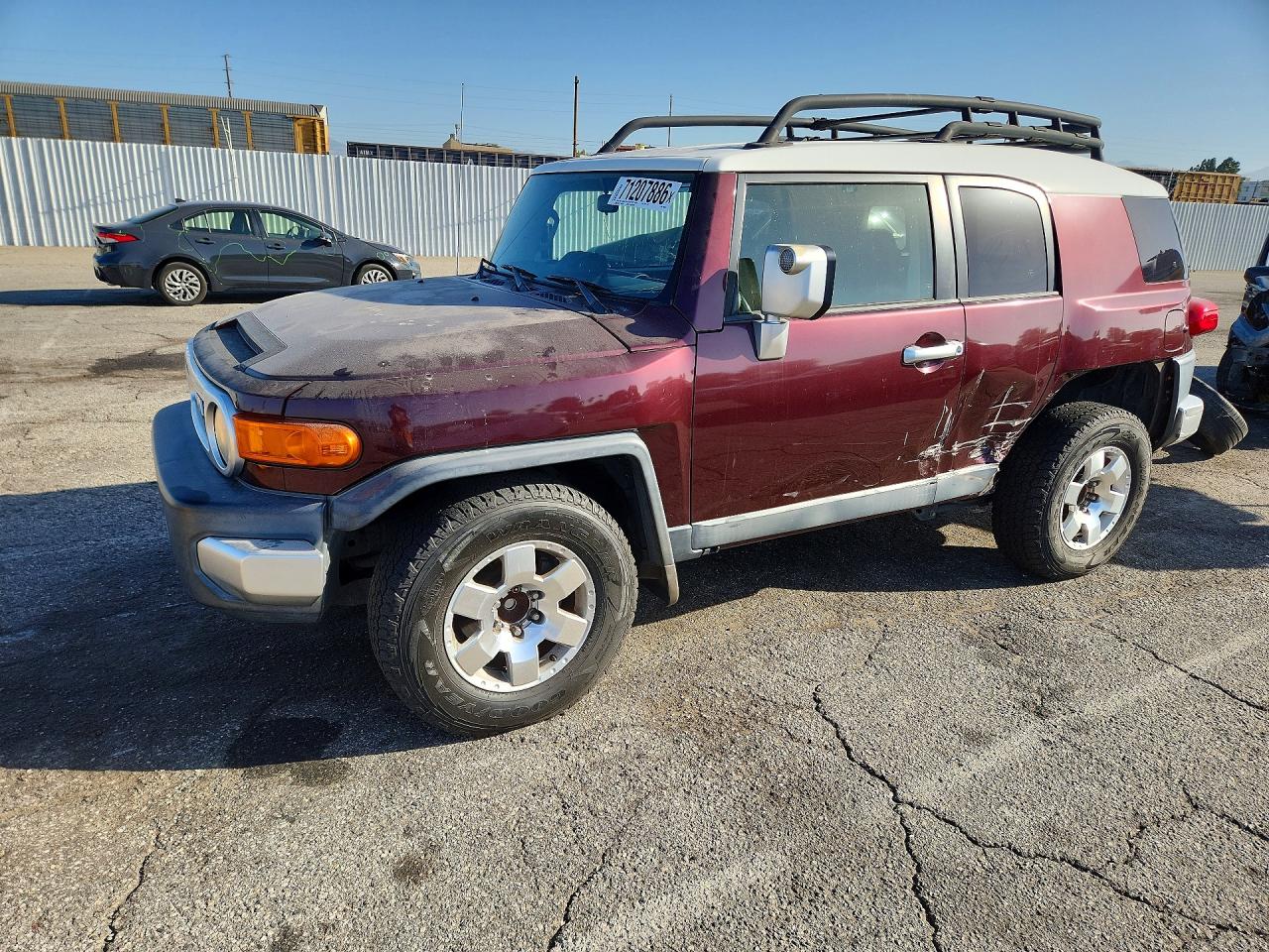 2007 TOYOTA FJ CRUISER BASE | JTEZU11F770008946 | UPCARS