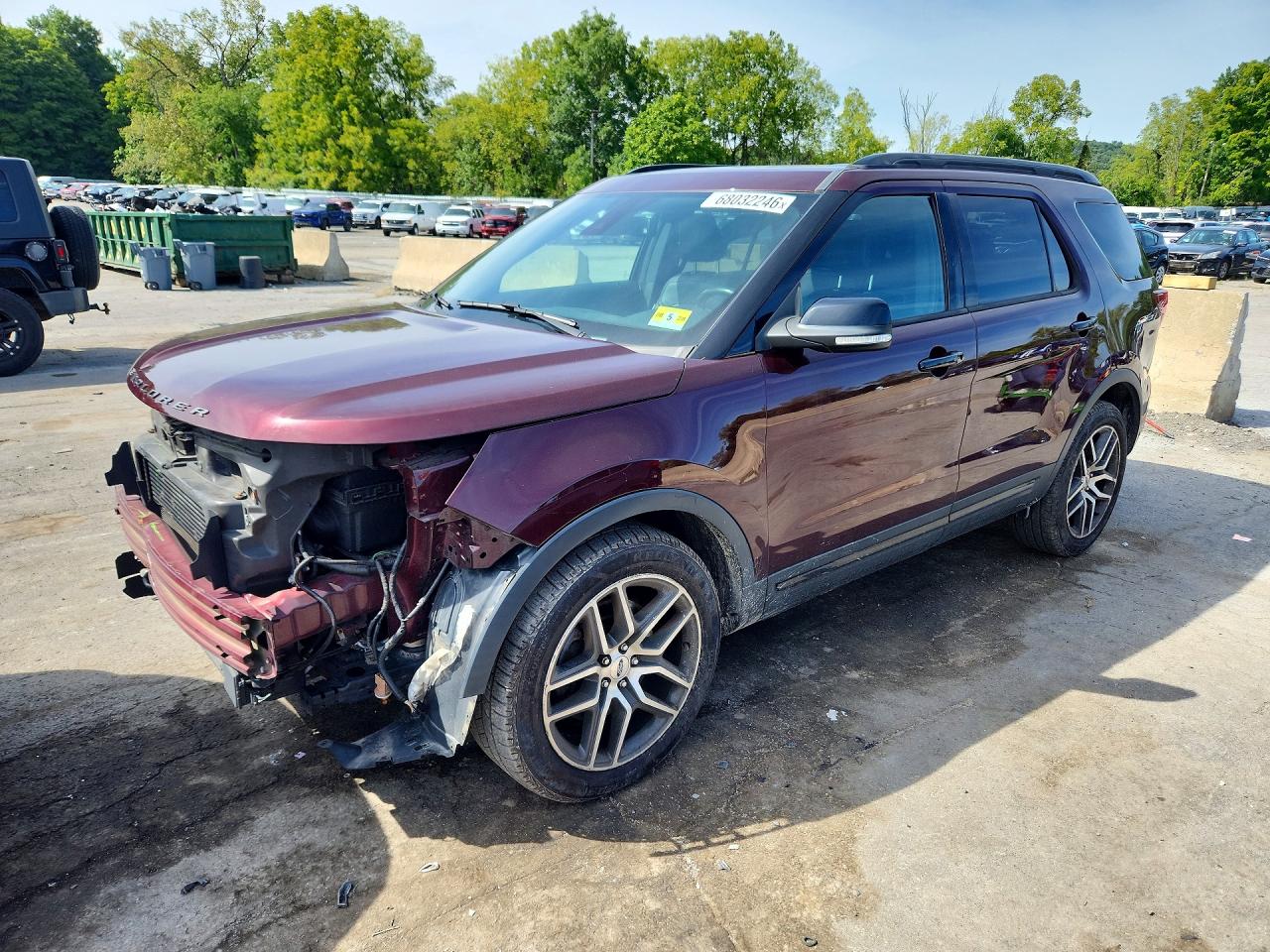 2018 FORD EXPLORER SPORT | 1FM5K8GT6JGA22927 | UPCARS