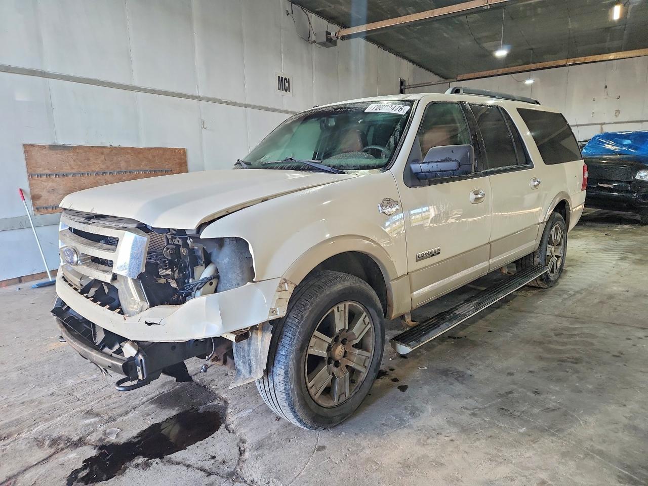 2008 FORD EXPEDITION EL EDDIE BAUER | 1FMFK18578LA13411 | UPCARS