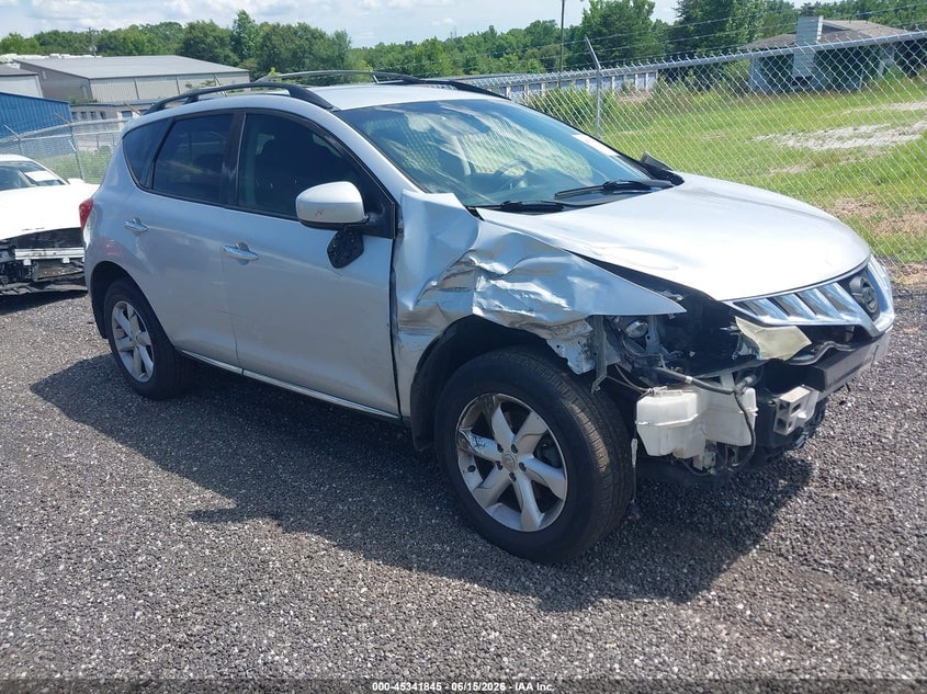 2009 NISSAN MURANO SL | JN8AZ18U39W017929 | UPCARS