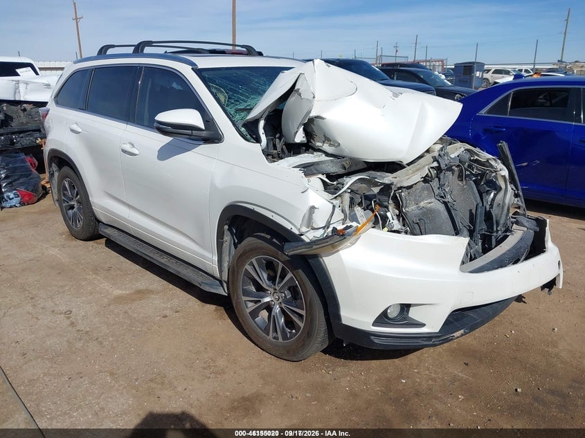 2016 TOYOTA HIGHLANDER XLE V6 | 5TDKKRFH2GS129840 | UPCARS
