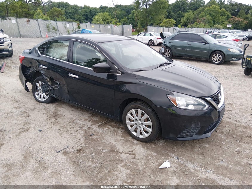 2019 NISSAN SENTRA S | 3N1AB7AP8KY377402 | UPCARS
