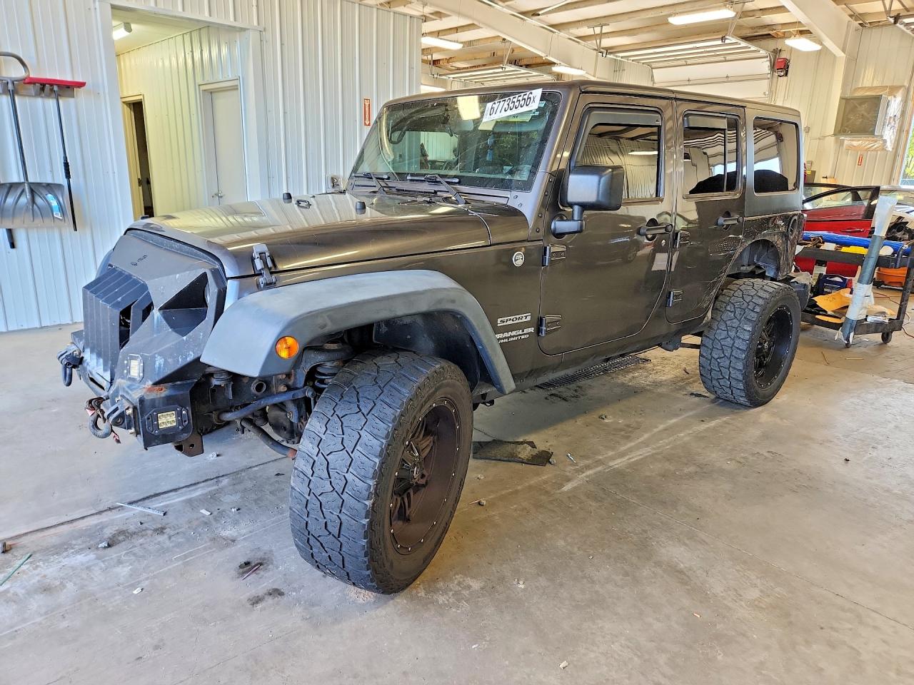 2014 JEEP WRANGLER SPORT | 1C4BJWDG1EL289363 | UPCARS