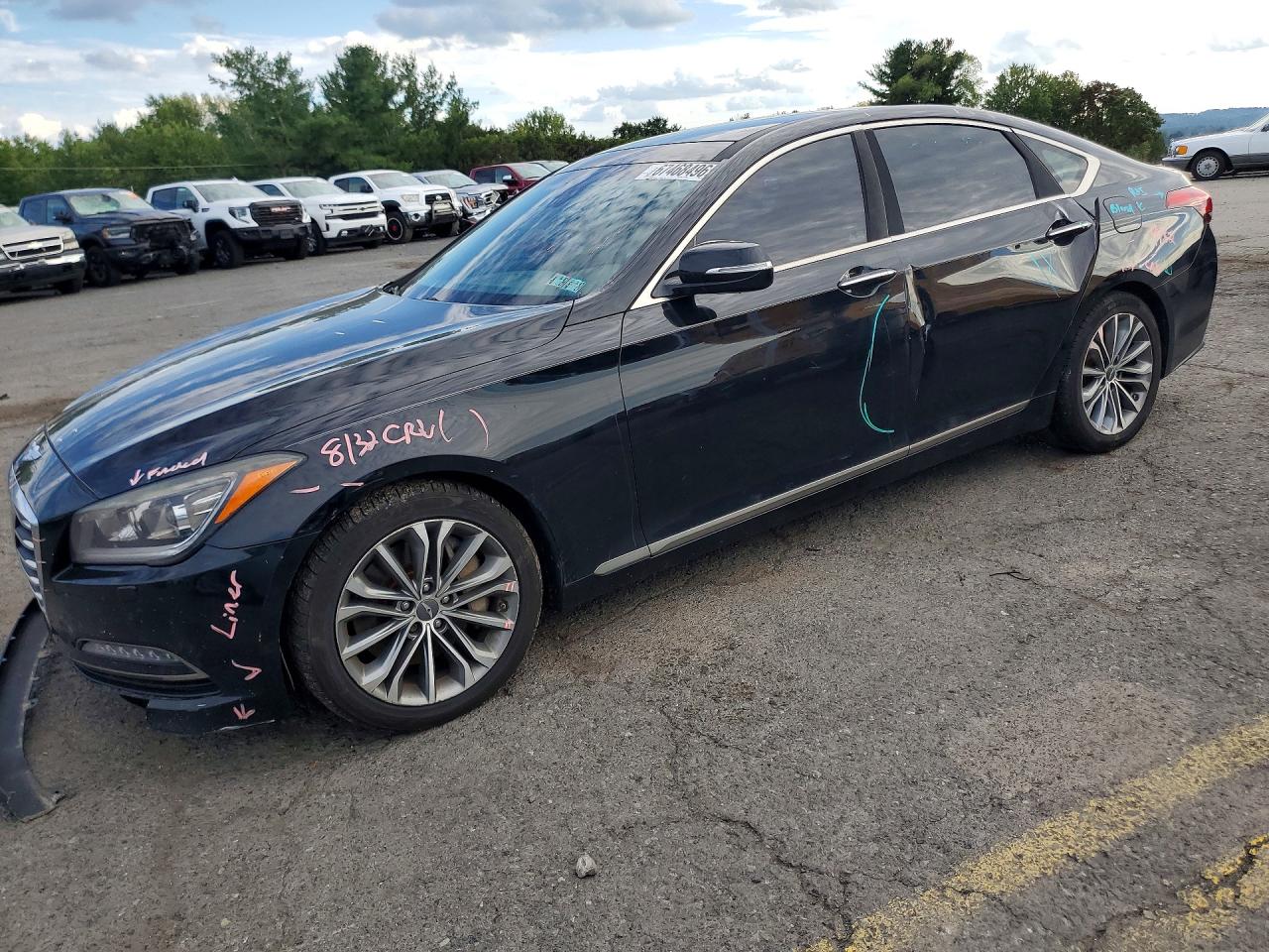 2016 HYUNDAI GENESIS 3.8L | KMHGN4JE1GU119420 | UPCARS