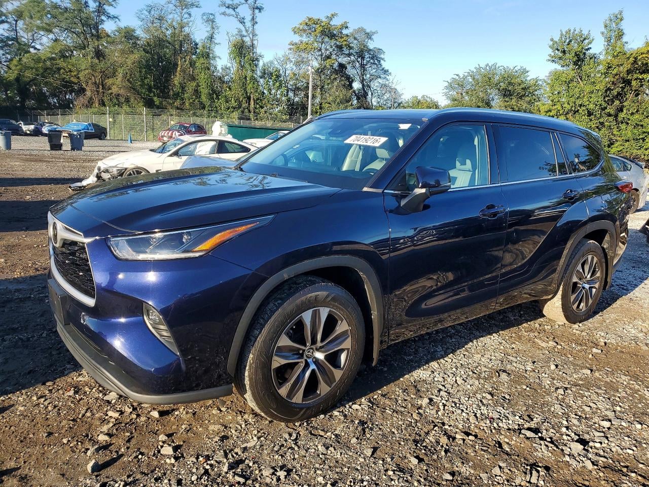 2021 TOYOTA HIGHLANDER XLE | 5TDGZRBH3MS552803 | UPCARS