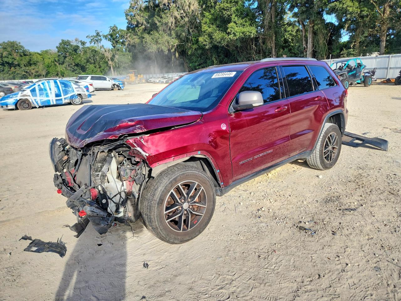 2018 JEEP GRAND CHER TRAILHAWK | 1C4RJFLG2JC293111 | UPCARS
