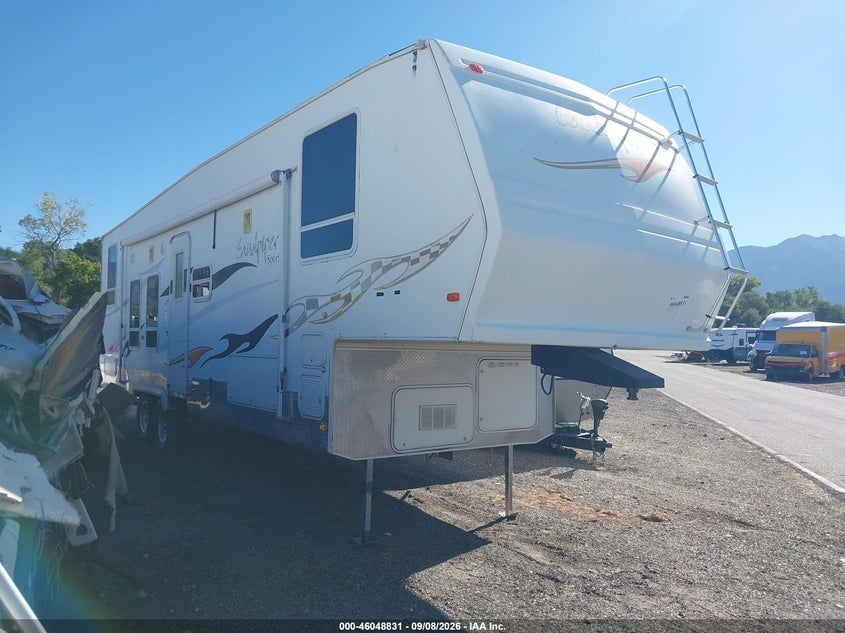 2006 FOREST RIVER SANDPIPER TOYHAULER TRAVEL TRAILER | 4X4FSAH256C018446 | UPCARS