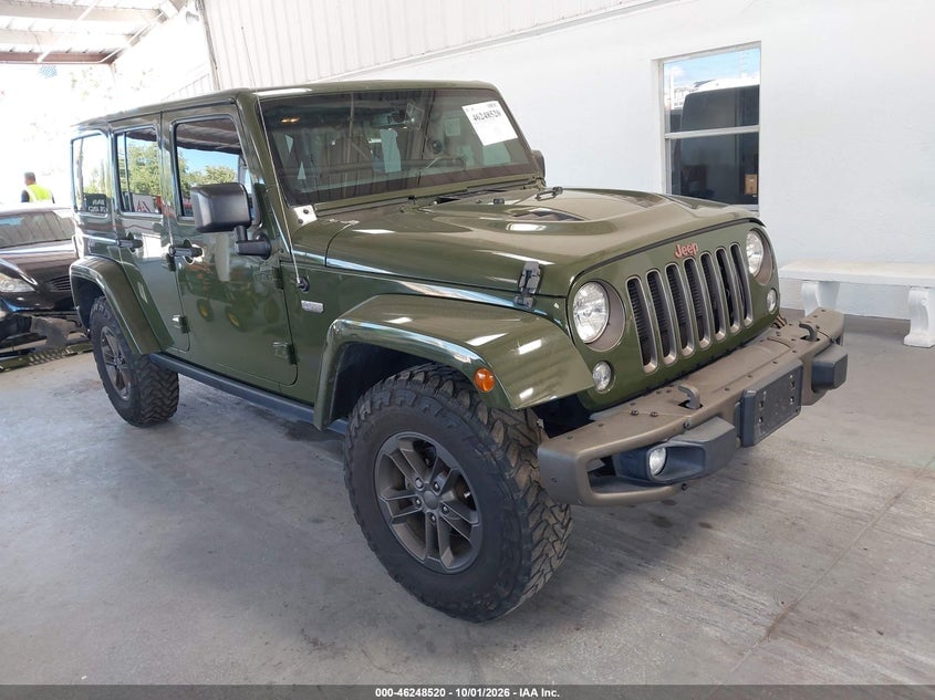 2016 JEEP WRANGLER UNLIMITED 75TH ANNIVERSARY | 1C4BJWEG8GL309142 | UPCARS