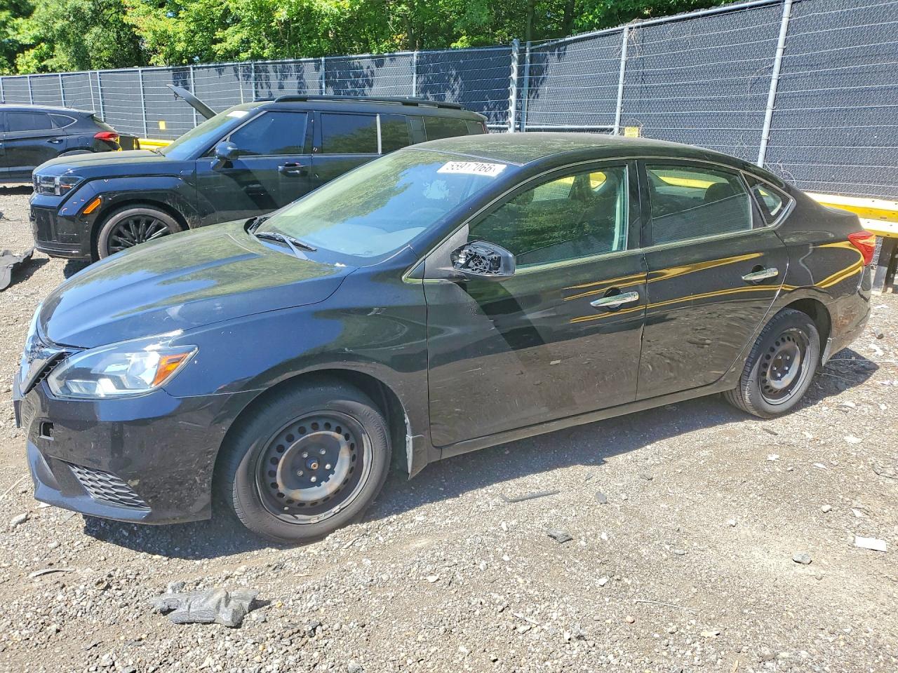 2019 NISSAN SENTRA S | 3N1AB7AP8KY202227 | UPCARS