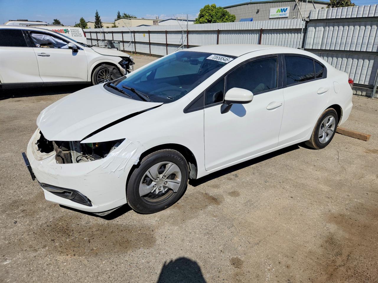 2014 HONDA CIVIC LX | 19XFB2F54EE248432 | UPCARS