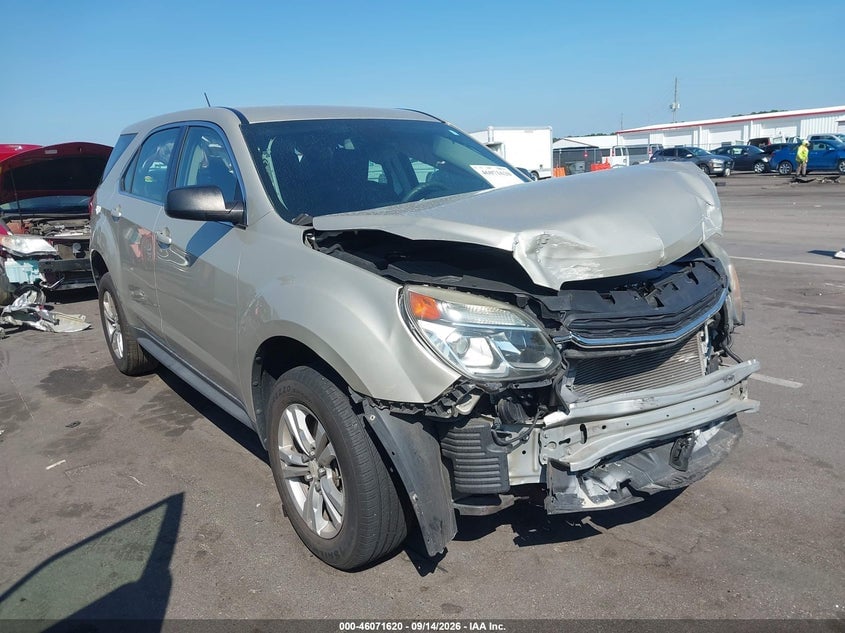 2016 CHEVROLET EQUINOX LS | 2GNALBEK4G1134114 | UPCARS