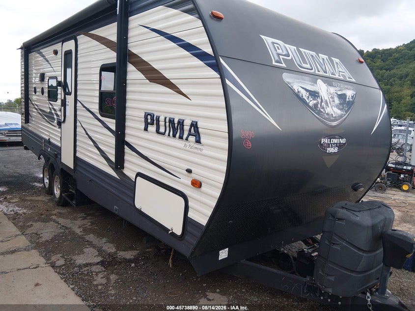 2018 FOREST RIVER PUMA 24FBS | 4X4TPUZ21JP067956 | UPCARS