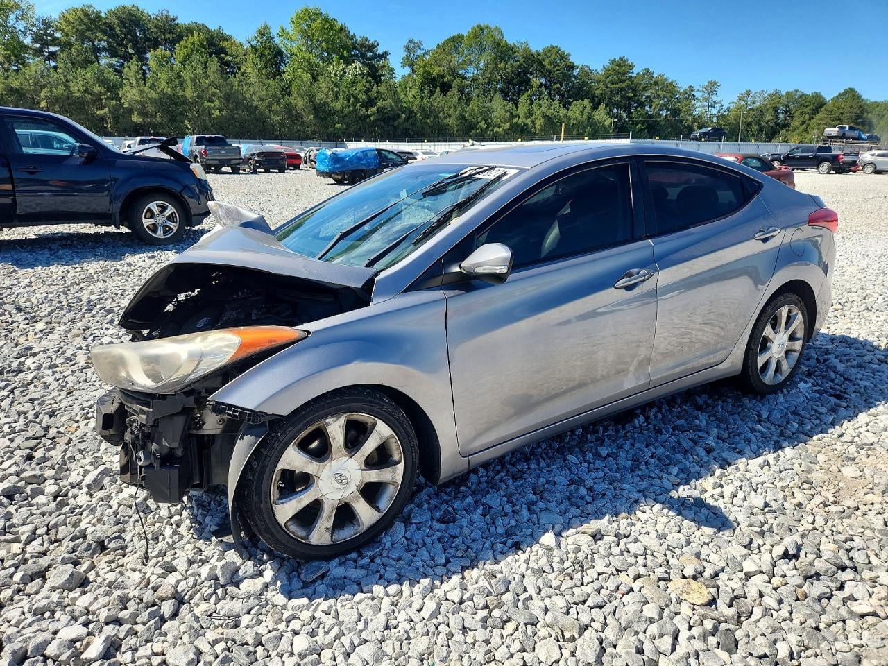 2011 HYUNDAI ELANTRA LIMITED | KMHDH4AE3BU125948 | UPCARS