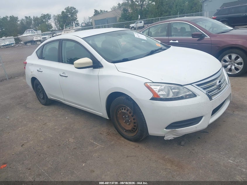 2014 NISSAN SENTRA FE+ S/FE+ SV/S/SL/SR/SV | 3N1AB7AP5EY260493 | UPCARS