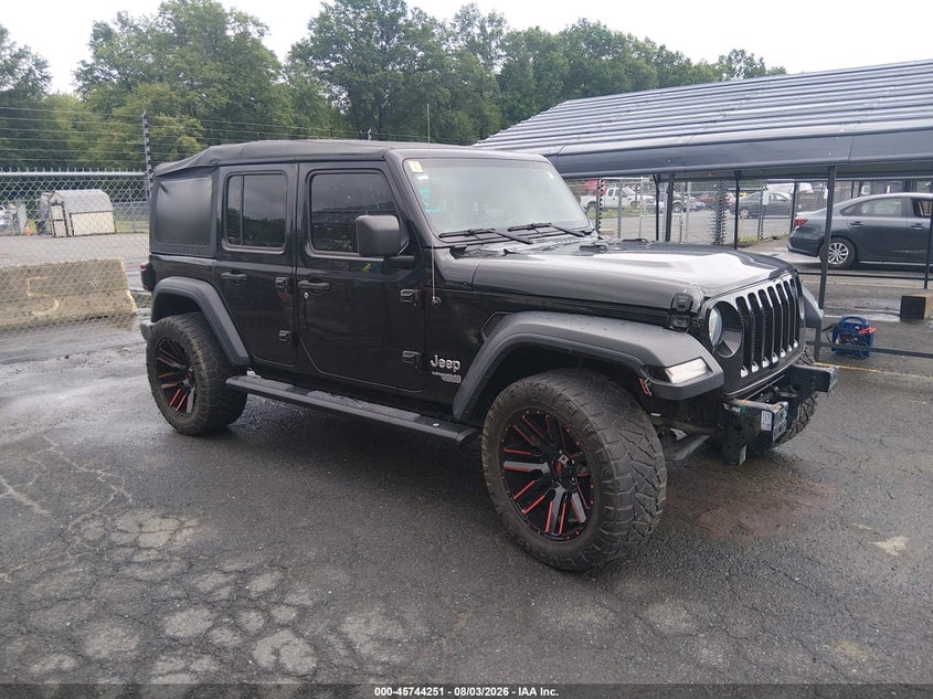 2019 JEEP WRANGLER UNLIMITED SPORT S 4X4 | 1C4HJXDG6KW503967 | UPCARS