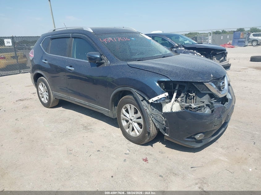 2016 NISSAN ROGUE SV | KNMAT2MV7GP657408 | UPCARS