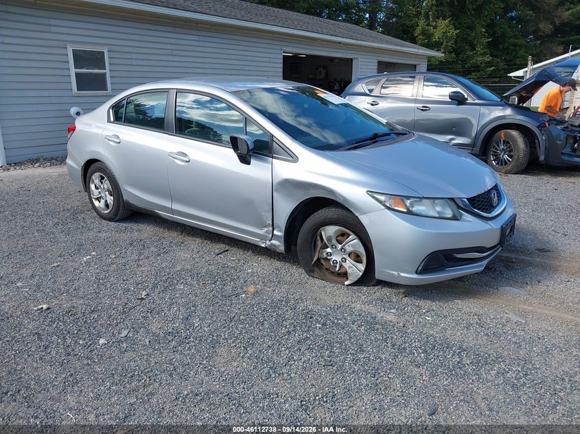 2015 HONDA CIVIC LX | 19XFB2F59FE106529 | UPCARS