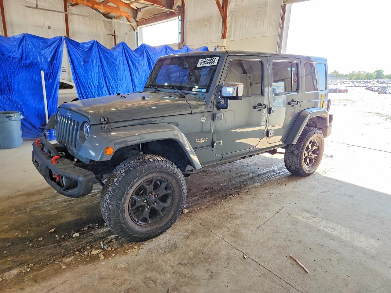 2014 JEEP WRANGLER SAHARA | 1C4BJWEG7EL272923 | UPCARS