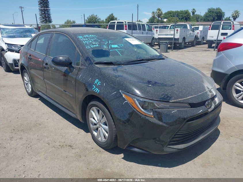 2025 TOYOTA COROLLA LE | 5YFB4MDE2SP352175 | UPCARS