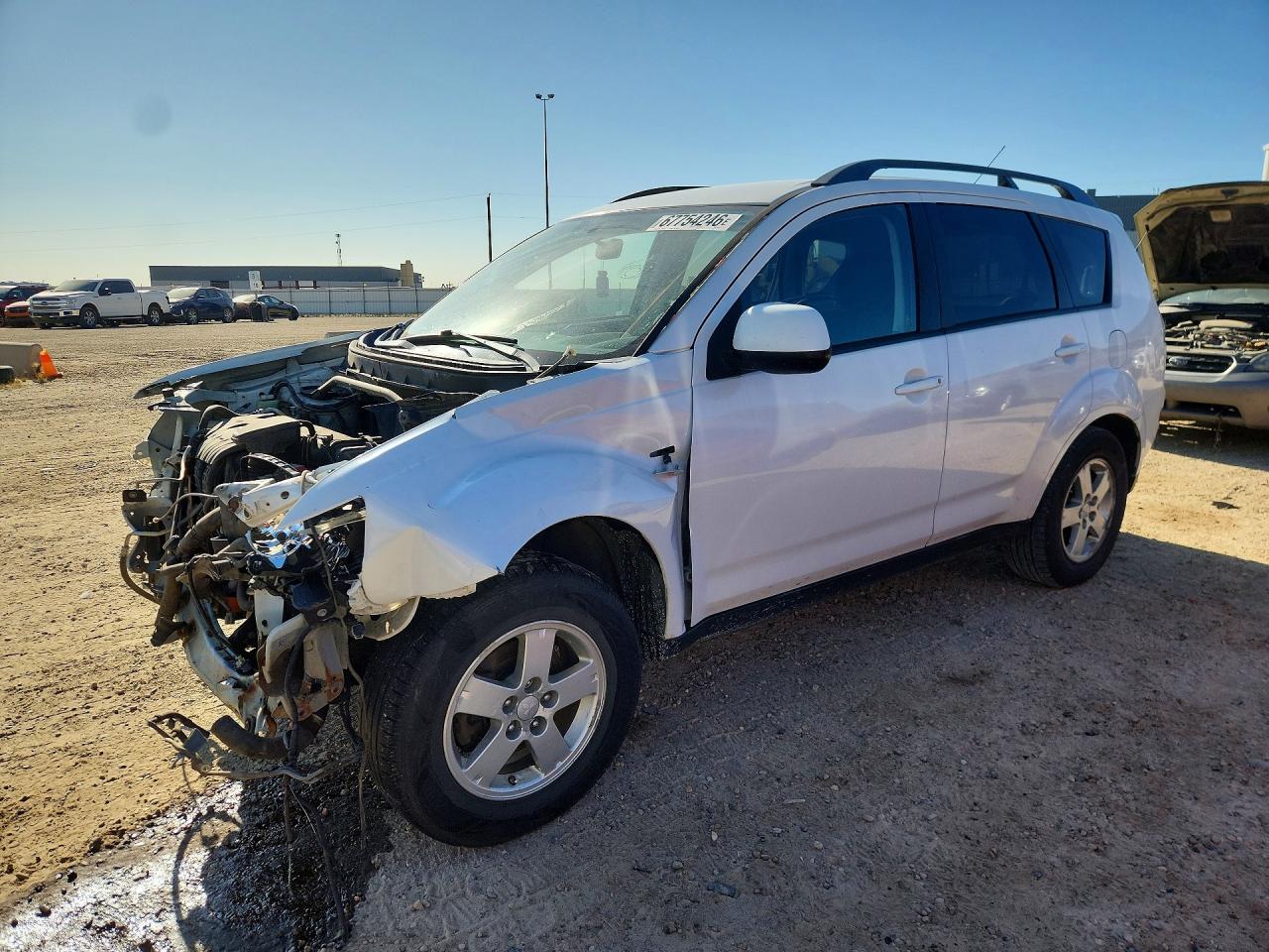 2008 MITSUBISHI OUTLANDER ES | JA4LS21W98Z603813 | UPCARS