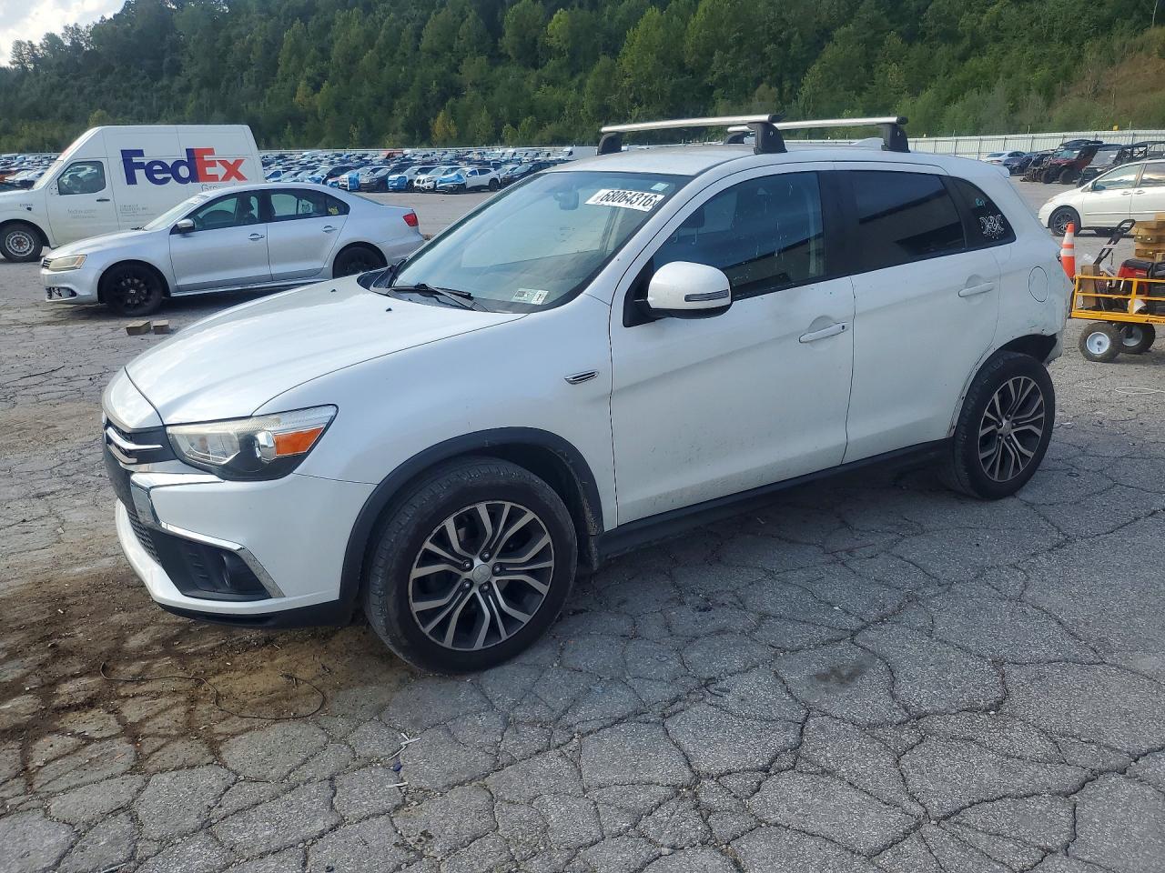 2018 MITSUBISHI OUTLANDER ES | JA4AP3AU0JU023446 | UPCARS