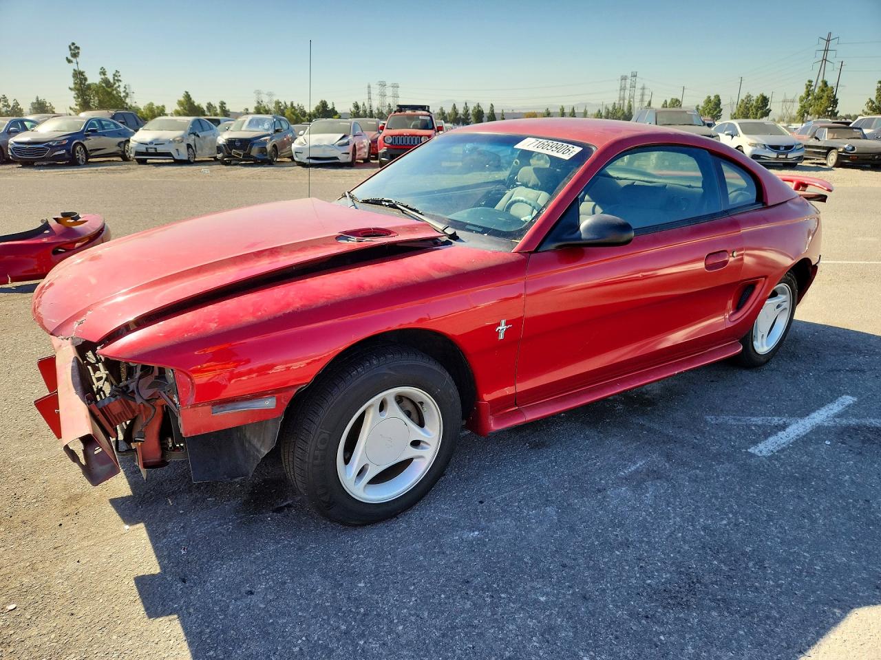 1997 FORD MUSTANG | 1FALP4043VF122283 | UPCARS