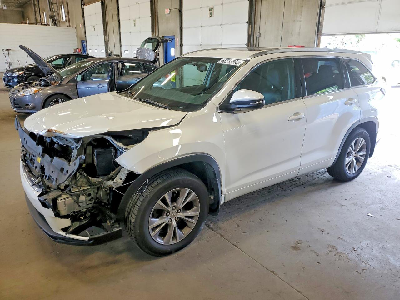2015 TOYOTA HIGHLANDER XLE | 5TDJKRFH7FS199957 | UPCARS