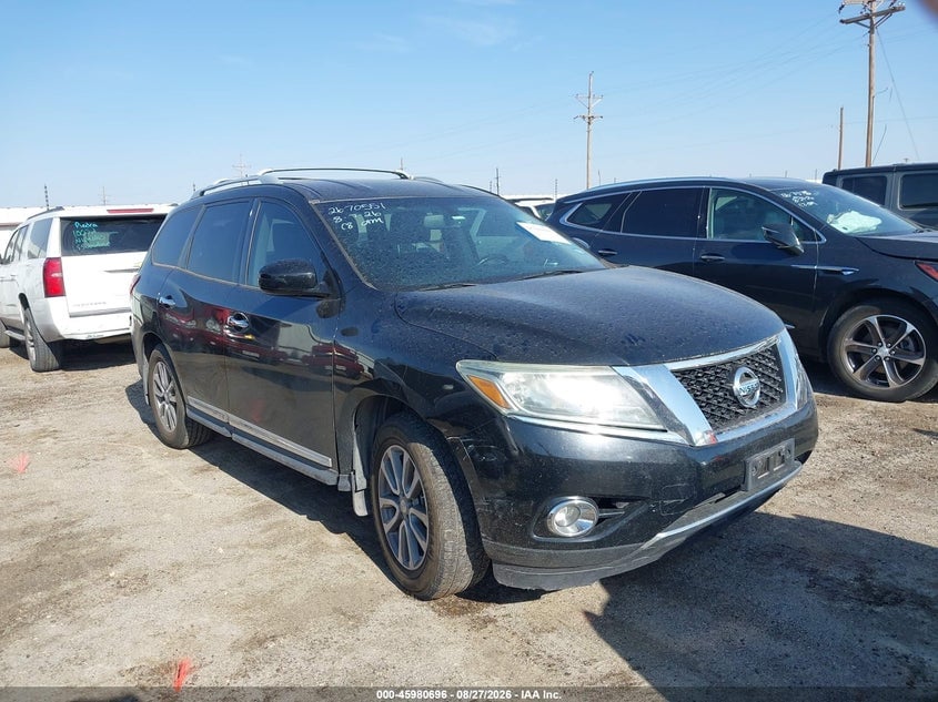 2013 NISSAN PATHFINDER SL | 5N1AR2MN5DC600508 | UPCARS