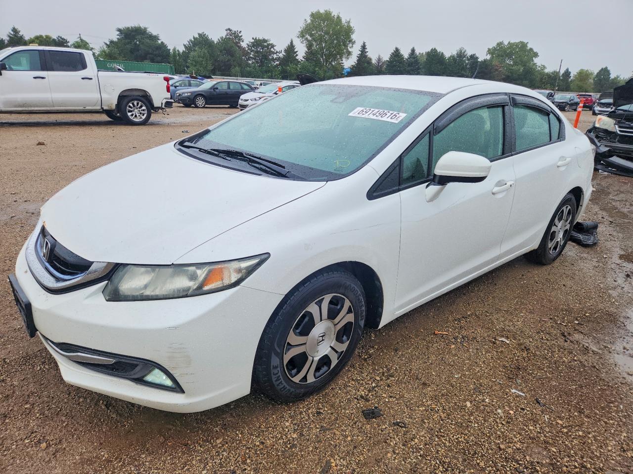 2014 HONDA CIVIC HYBRID | 19XFB4F21EE000155 | UPCARS