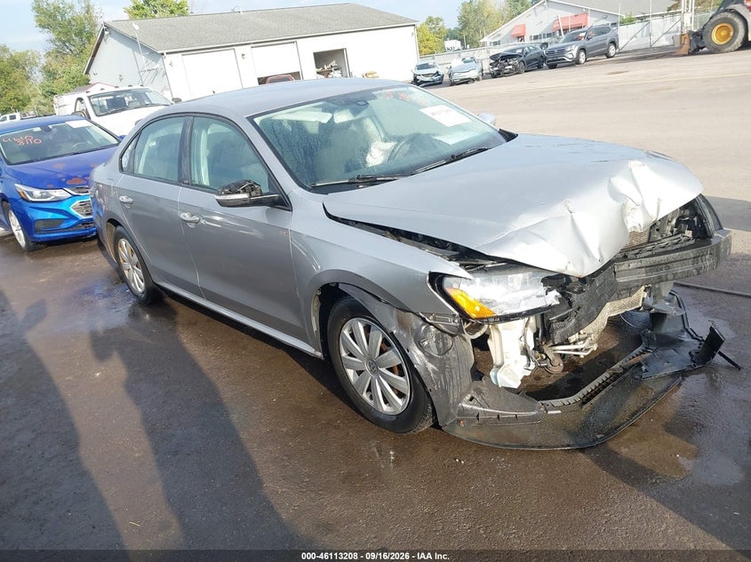 2013 VOLKSWAGEN PASSAT 2.5L S | 1VWAP7A3XDC026480 | UPCARS