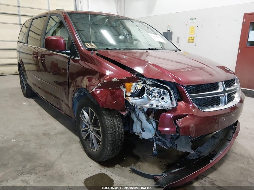 2017 DODGE GRAND CARAVAN SXT | 2C4RDGCG7HR696113 | UPCARS