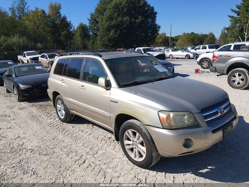 2006 TOYOTA HIGHLANDER HYBRID V6 | JTEDW21A960012820 | UPCARS
