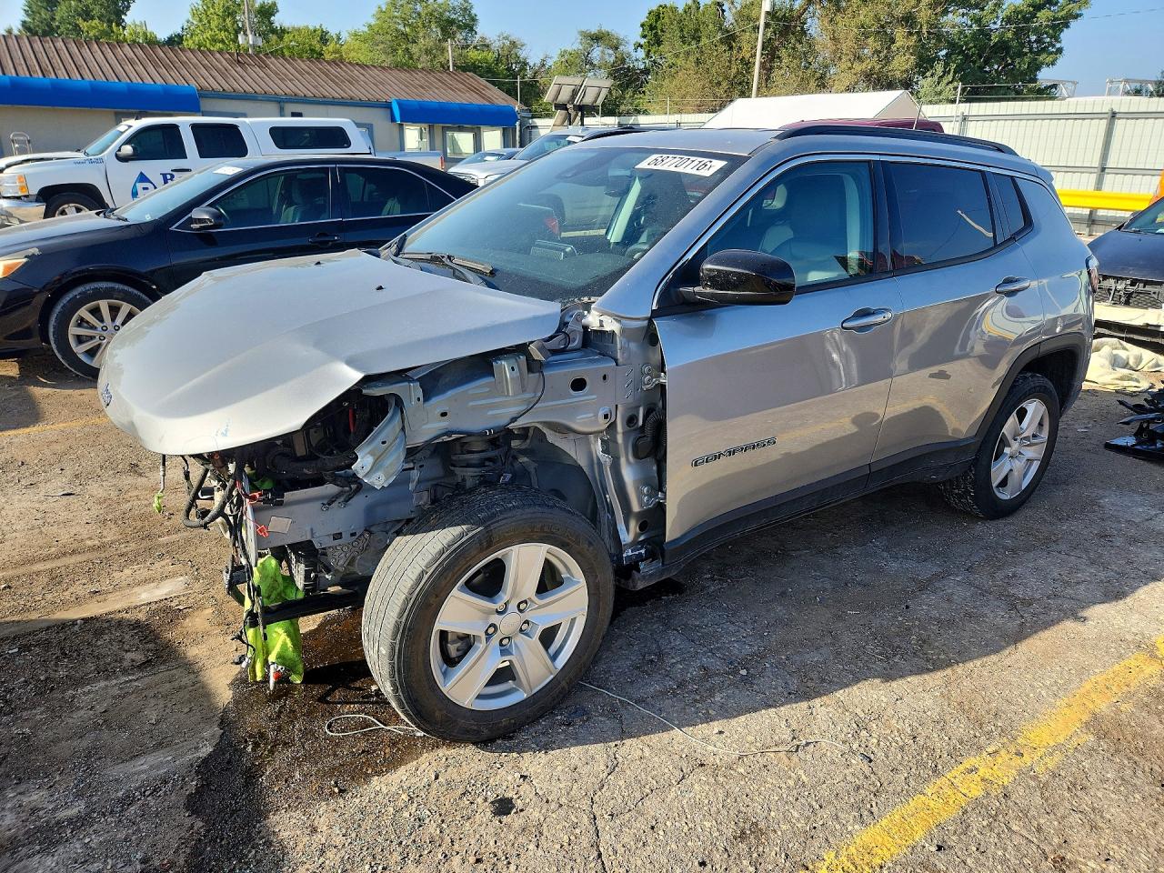 2022 JEEP COMPASS LATITUDE | 3C4NJDBB8NT134693 | UPCARS