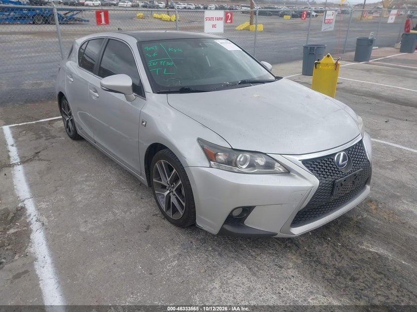 2015 LEXUS CT 200H | JTHKD5BH5F2231615 | UPCARS