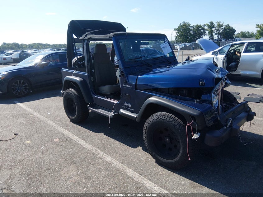 2005 JEEP WRANGLER / TJ SPORT | 1J4FA49S95P324933 | UPCARS