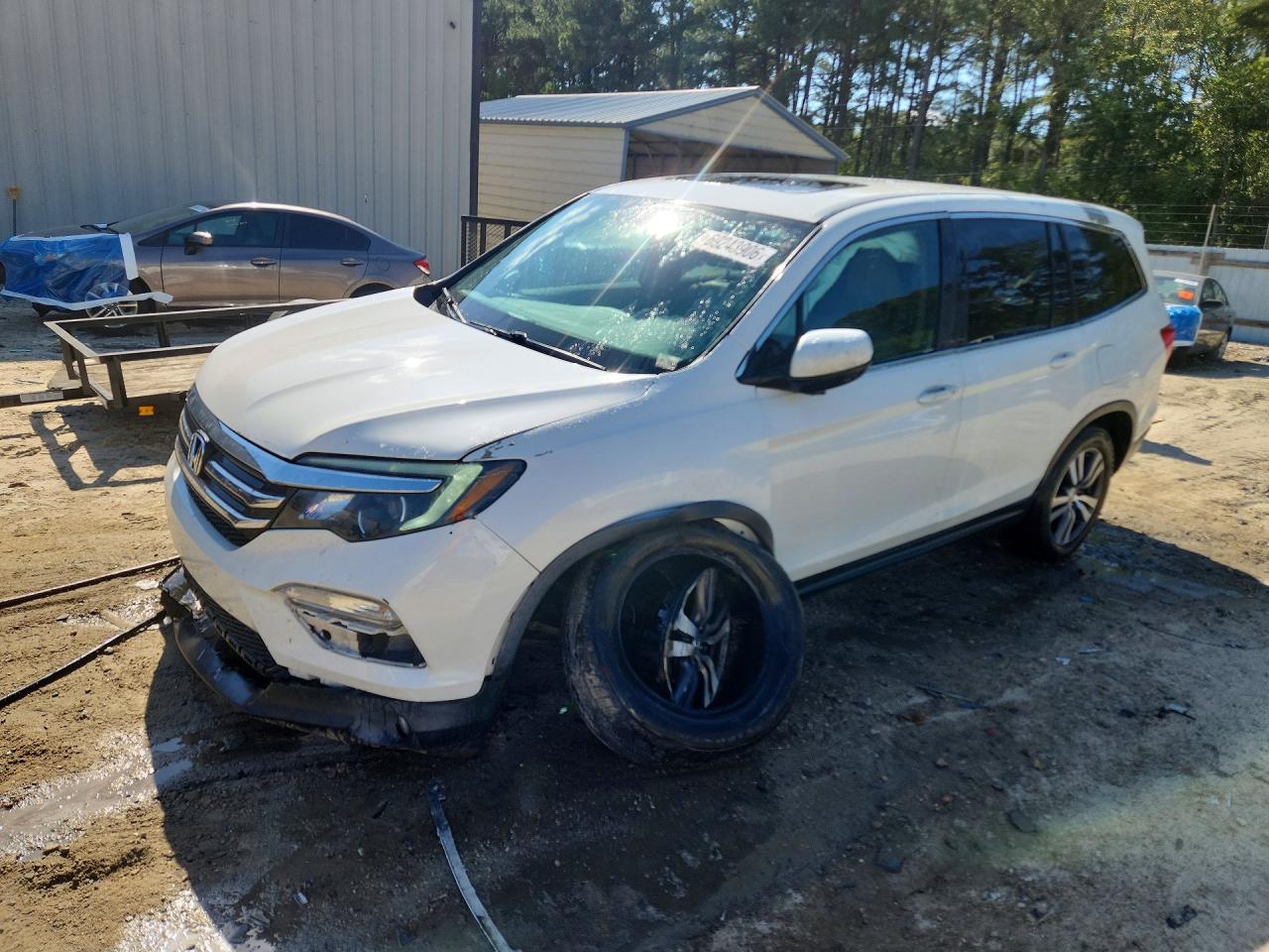2018 HONDA PILOT EXL | 5FNYF6H58JB031696 | UPCARS