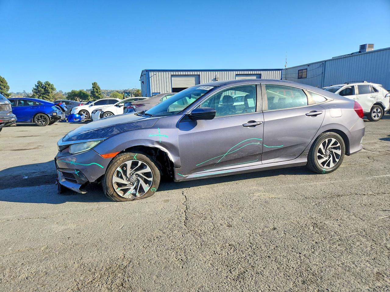 2017 HONDA CIVIC EX | 19XFC2F73HE232015 | UPCARS
