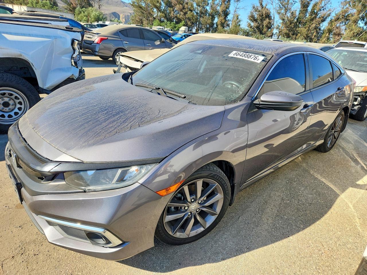 2019 HONDA CIVIC EXL | 19XFC1F77KE210620 | UPCARS