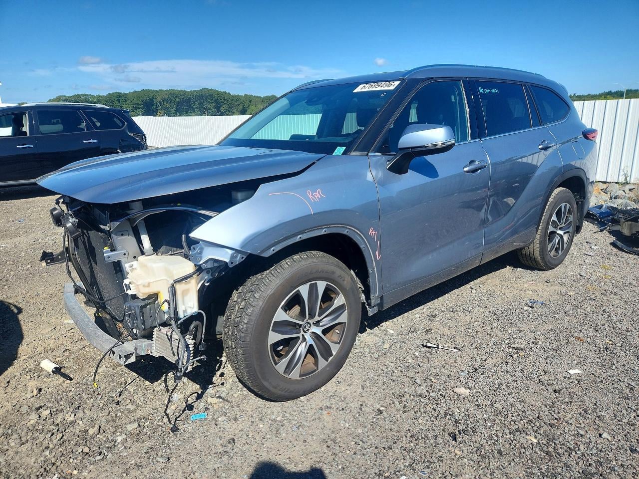 2020 TOYOTA HIGHLANDER XLE | 5TDGZRBHXLS033357 | UPCARS