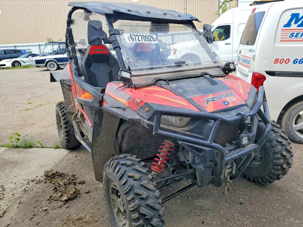 2017 POLARIS SIDEBYSIDE S UTILITY VEHICLE | 4XAVBE999HB680454 | UPCARS