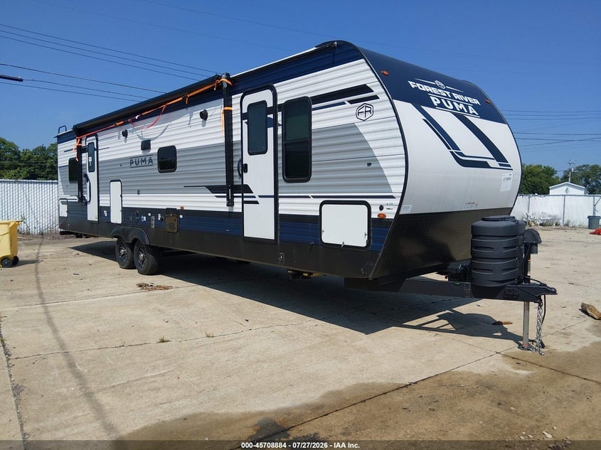 2025 FOREST RIVER PALOMINO PUMA 337BH TRAVEL TRAILER | 5ZT2PUZB4S4022531 | UPCARS