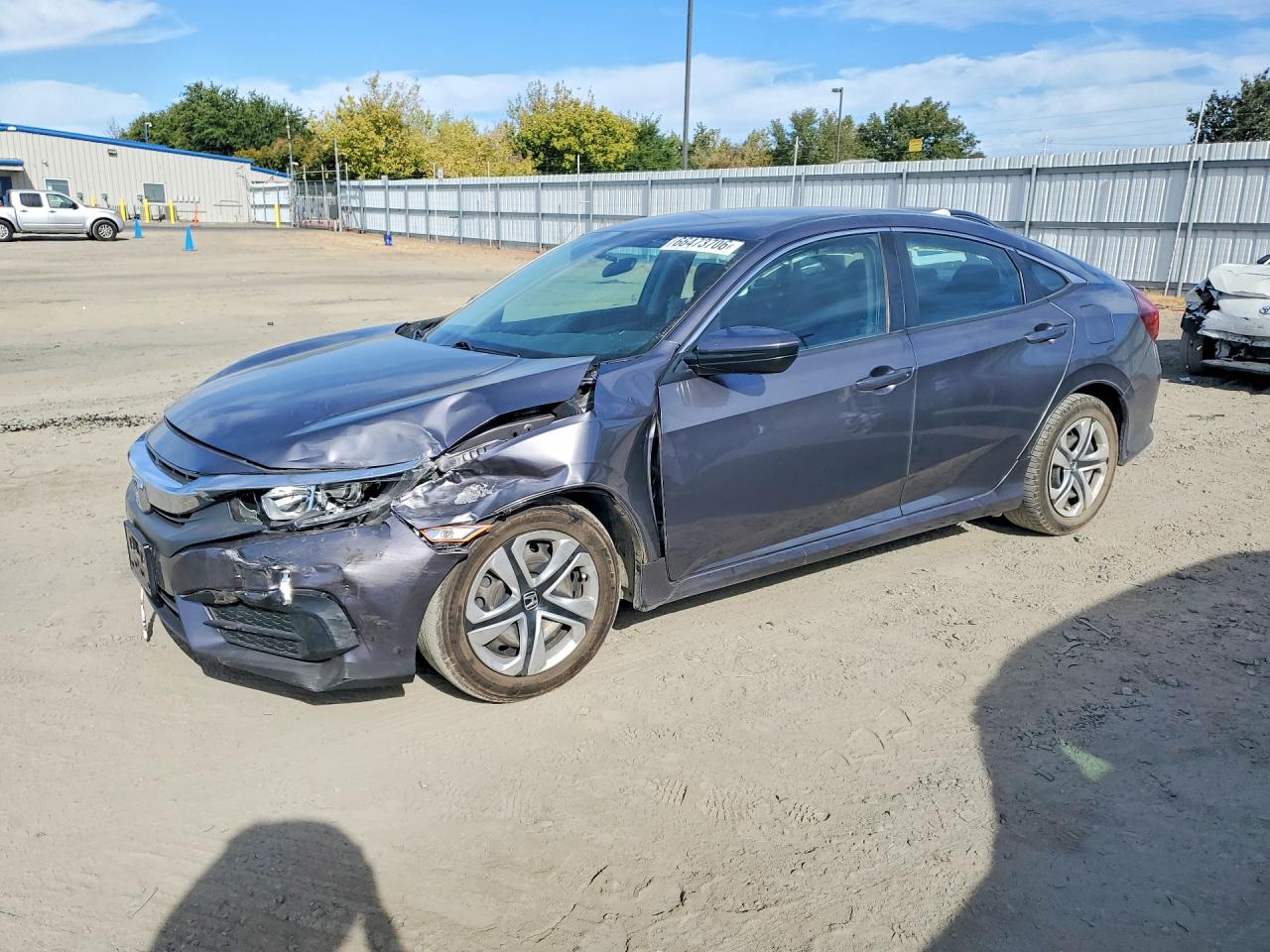 2016 HONDA CIVIC LX | 19XFC2F5XGE250217 | UPCARS