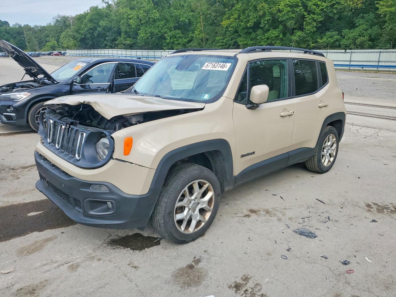 2016 JEEP RENEGADE LATITUDE | ZACCJBBT6GPE17057 | UPCARS