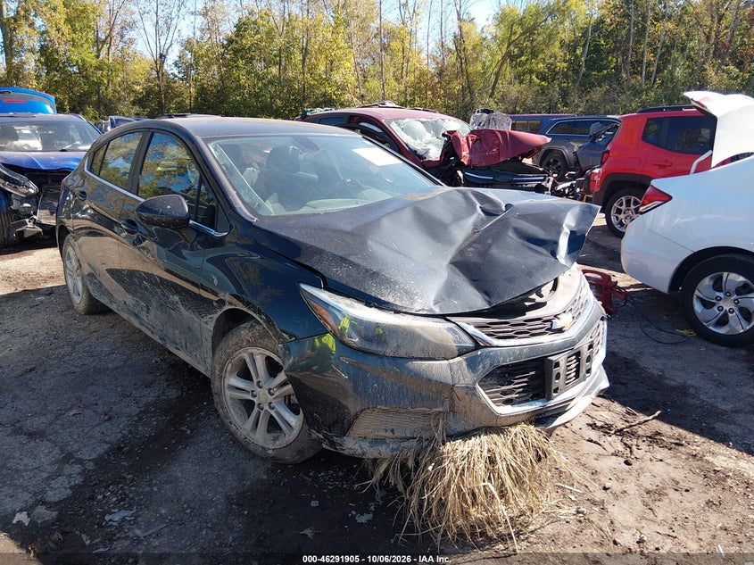 2017 CHEVROLET CRUZE LT AUTO | 3G1BE6SM8HS573884 | UPCARS
