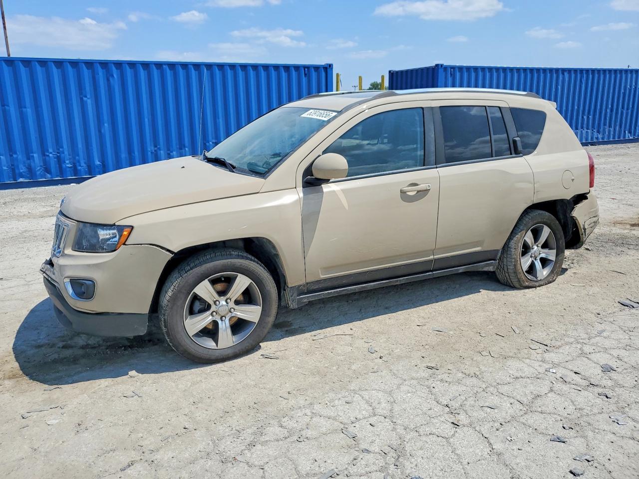 2017 JEEP COMPASS LATITUDE | 1C4NJDEB8HD110240 | UPCARS