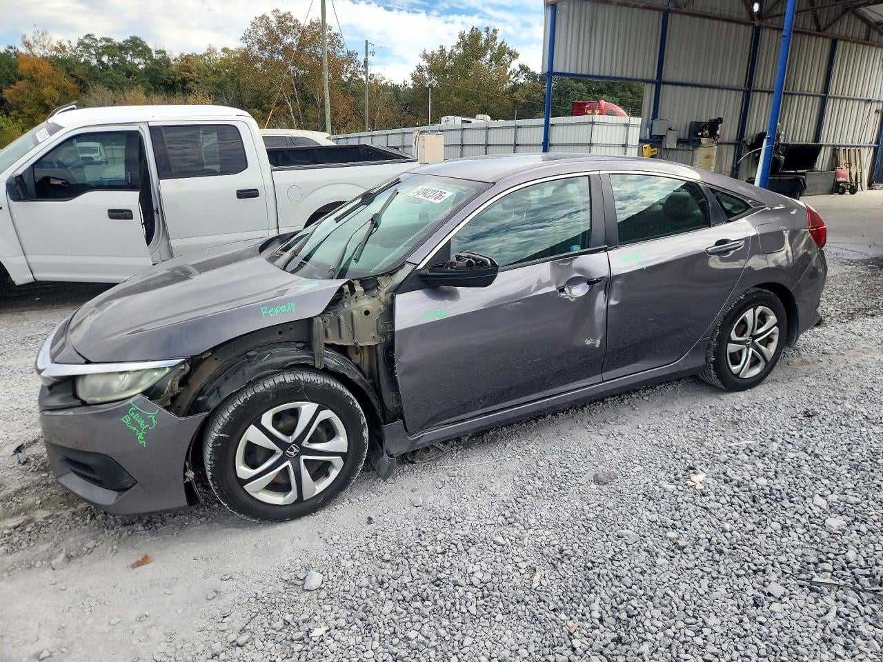 2016 HONDA CIVIC LX | 2HGFC2F51GH515807 | UPCARS