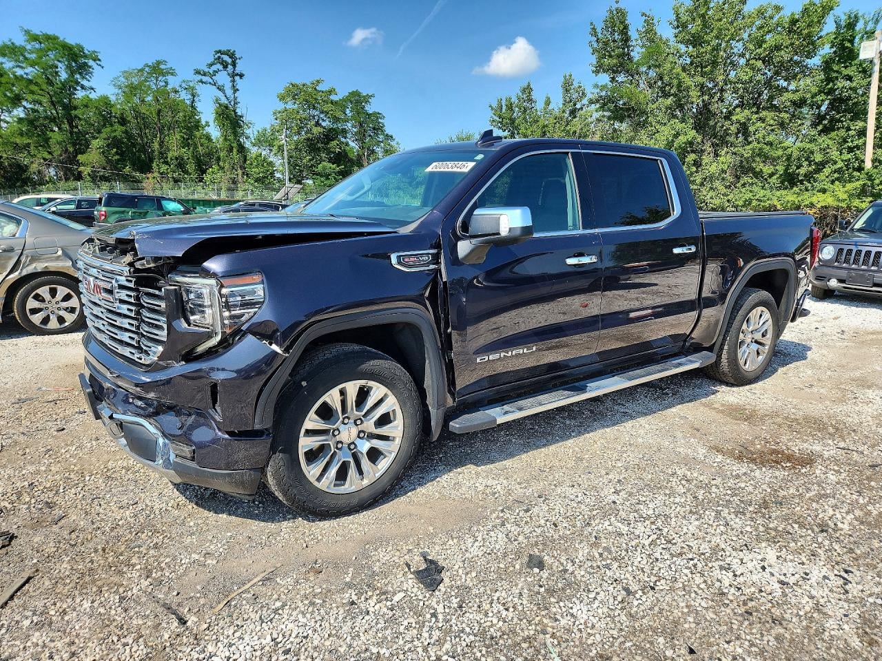2022 GMC SIERRA K1500 DENALI | 3GTUUGELXNG663984 | UPCARS