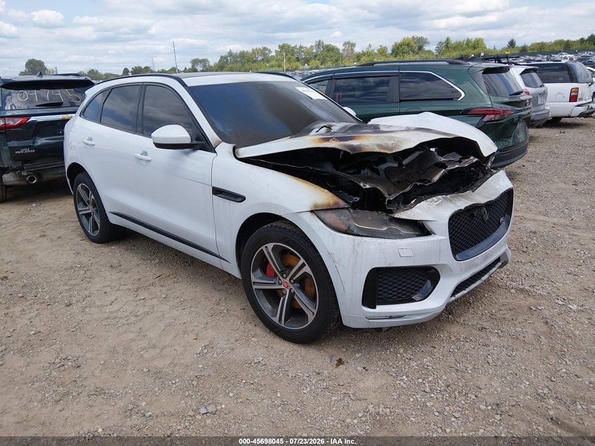 2018 JAGUAR F-PACE S | SADCM2FVXJA246442 | UPCARS