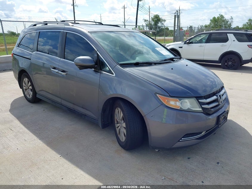 2014 HONDA ODYSSEY EX-L | 5FNRL5H64EB102527 | UPCARS