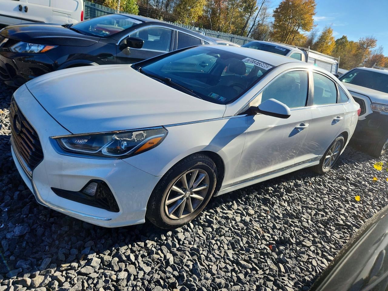 2019 HYUNDAI SONATA SE | 5NPE24AF4KH734379 | UPCARS